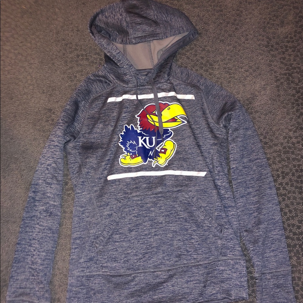 KU hoodie